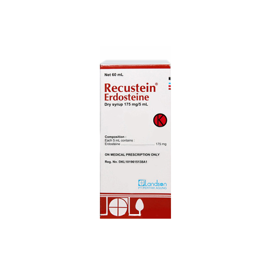 RECUSTEIN DRY SIRUP 60 ML RECUSTEIN DRY SIRUP 60 ML