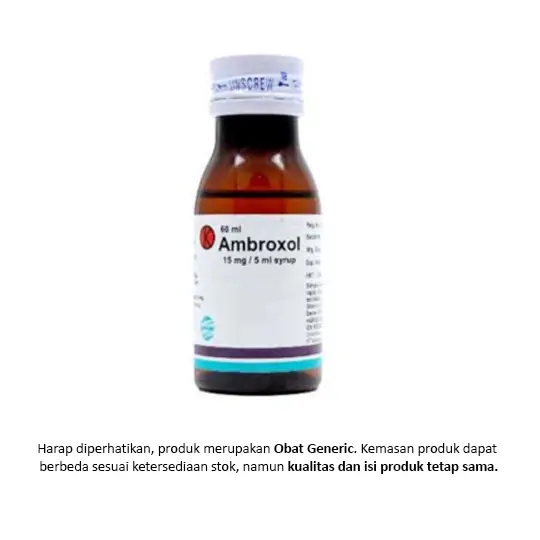 Ambroxol Sirup 15 mg/5 ml 60 ml