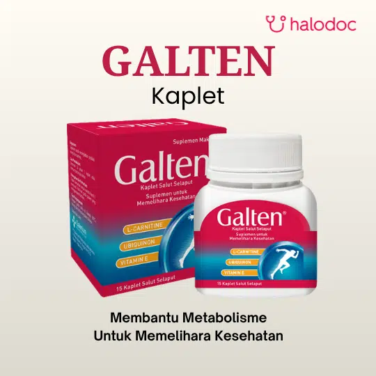 GALTEN KAPLET - Kegunaan, Efek Samping, Dosis dan Aturan Pakai