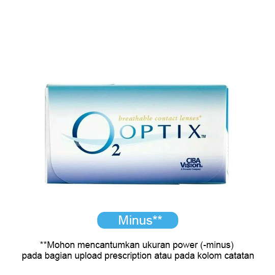 Alcon O2 Optix 6 Clear Softlens Minus Alcon O2 Optix 6 Clear Softlens Minus