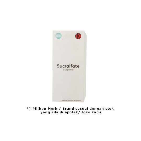 Sucralfate Suspensi 500 mg/5 ml 100 ml Sucralfate Suspensi 500 mg/5 ml 100 ml
