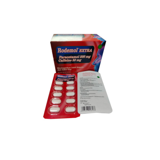 Rodemol 500 mg 10 Kaplet Rodemol 500 mg 10 Kaplet