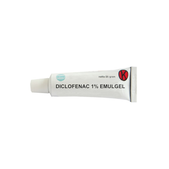 Diclofenac 1% Emulgel 20 g - Kegunaan, Efek Samping, Dosis dan Aturan ...