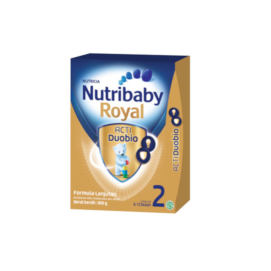 NUTRIBABY ROYAL 2 (6-12 BULAN) FORMULA BAYI 800 G NUTRIBABY ROYAL 2 (6-12 BULAN) FORMULA BAYI 800 G