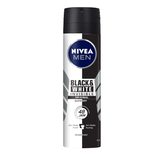 Nivea Deodorant Invisible for Black & White Spray 150 ml Nivea Deodorant Invisible for Black & White Spray 150 ml