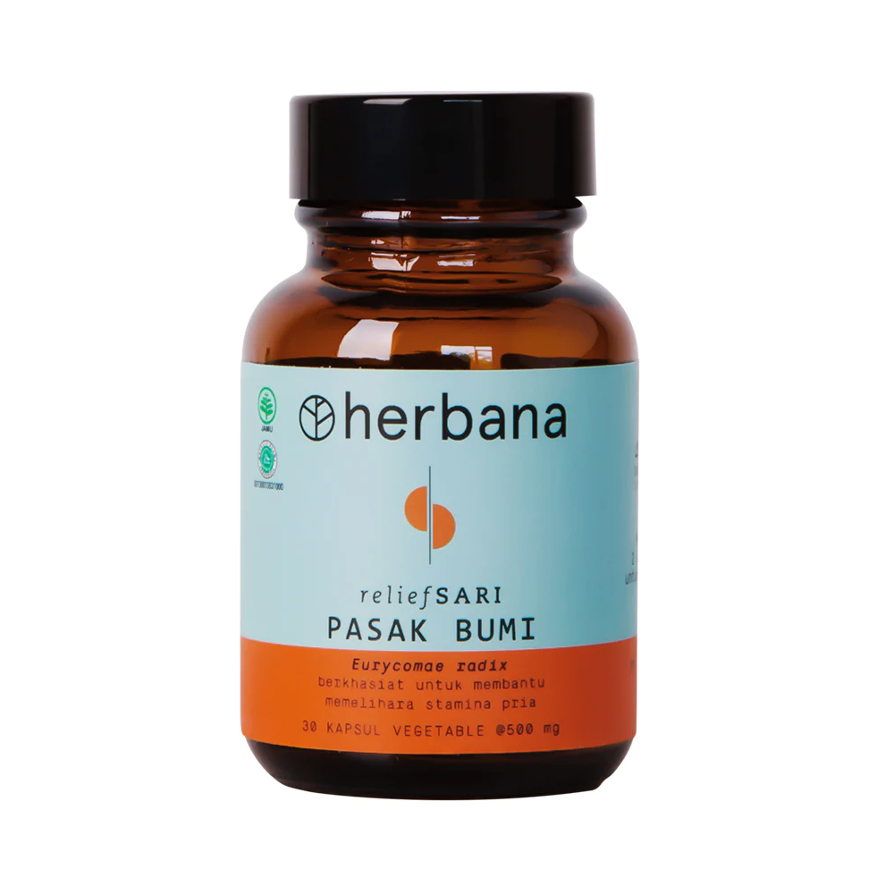 Herbana Relief Sari Pasak Bumi 30 Kapsul Kegunaan, Efek Samping
