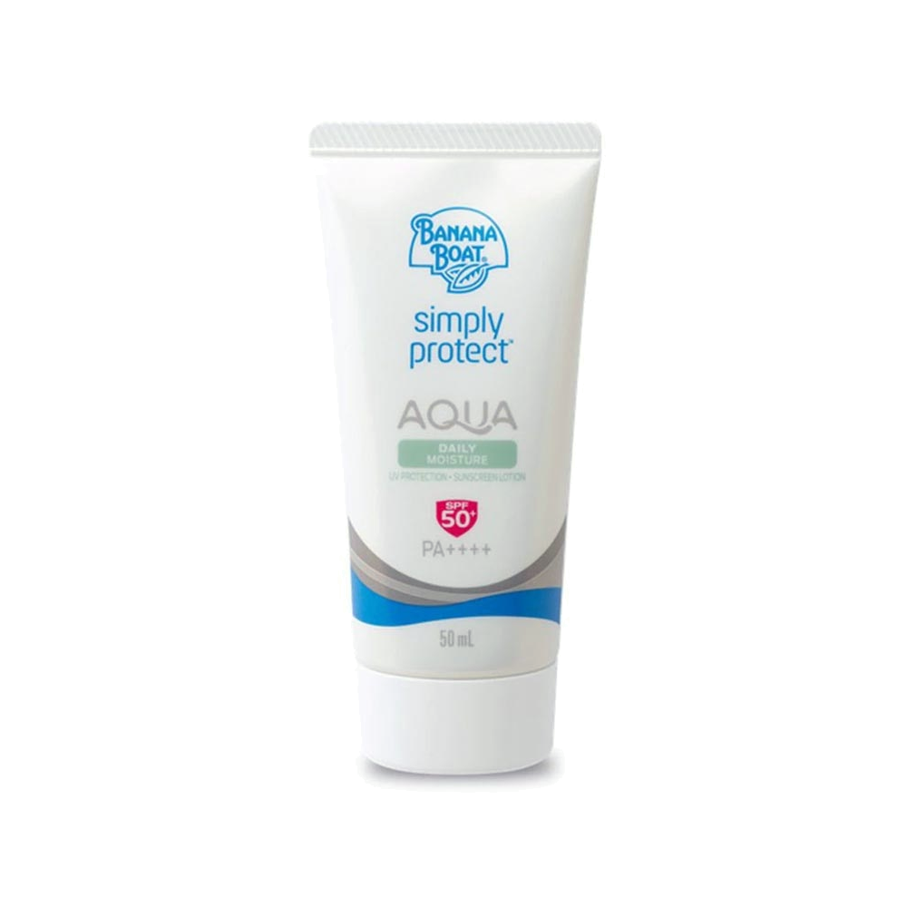 Banana Boat Simply Protect Aqua Daily Moisture Sunscreen Lotion SPF 50
