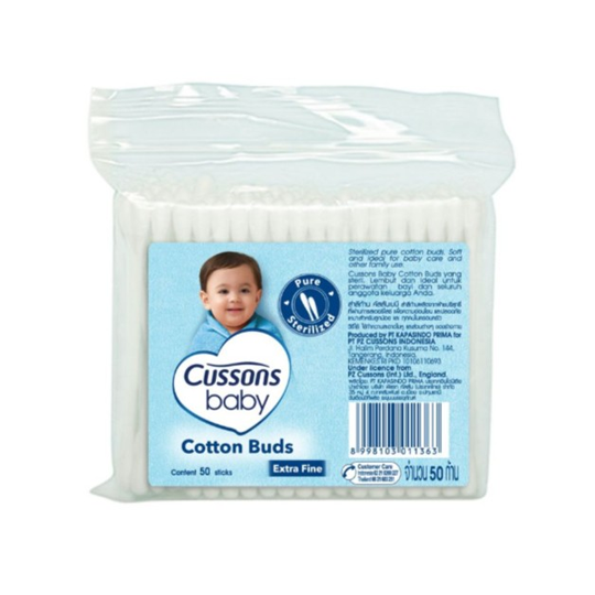 Cussons Baby Cotton Buds Extra Fine 50 Pieces Kegunaan, Efek Samping