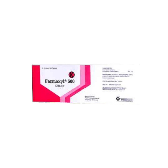 FARMOXYL 500 MG 10 TABLET FARMOXYL 500 MG 10 TABLET