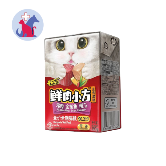 Kitchen Flavor Chicken Meat, Tuna, Pumpkin Complete Wet Food for Cat 190 g Kitchen Flavor Chicken Meat, Tuna, Pumpkin Complete Wet Food for Cat 190 g