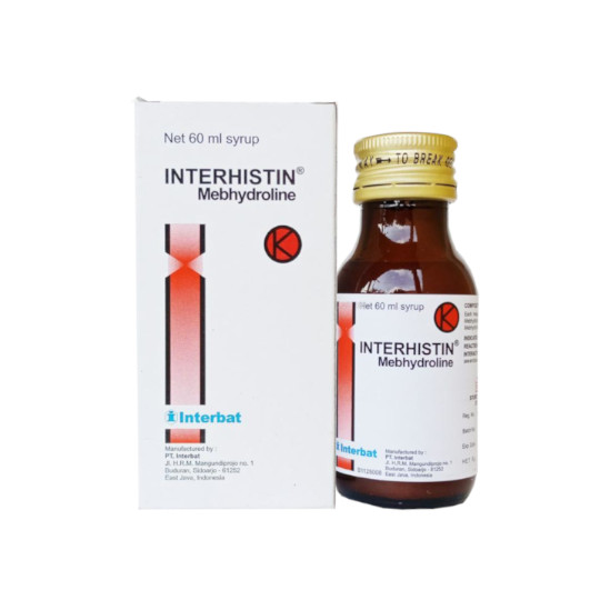 INTERHISTIN SIRUP 60 ML INTERHISTIN SIRUP 60 ML