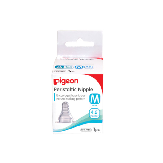 Pigeon Peristaltic Nipple M 1 Piece Pigeon Peristaltic Nipple M 1 Piece