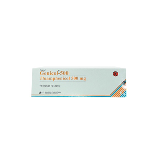 Genicol 500 mg 10 Kapsul Genicol 500 mg 10 Kapsul