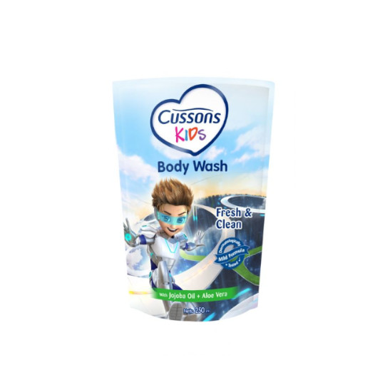 Cussons Kids Body Wash Fresh & Clean 250 ml Cussons Kids Body Wash Fresh & Clean 250 ml