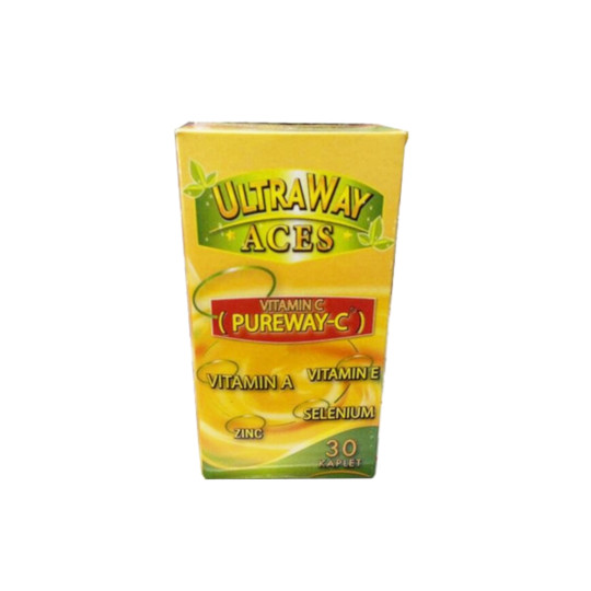 ULTRAWAY ACES VITAMIN C PUREWAY 30 KAPLET ULTRAWAY ACES VITAMIN C PUREWAY 30 KAPLET