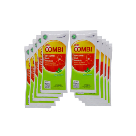 OBH Combi Batuk Berdahak Menthol Sirup Sachet 7.5 ml OBH Combi Batuk Berdahak Menthol Sirup Sachet 7.5 ml