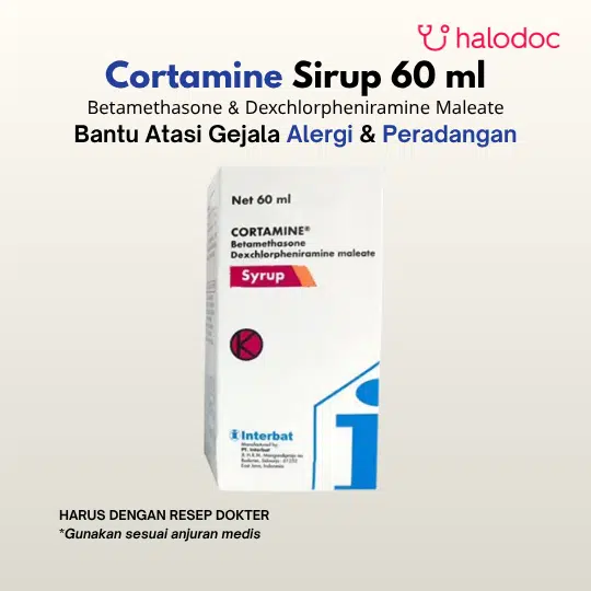 Cortamine Sirup 60 ml