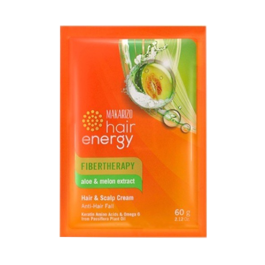 Makarizo Hair Energy Fibertherapy Hair & Scalp Cream Aloe & Melon 60 g Makarizo Hair Energy Fibertherapy Hair & Scalp Cream Aloe & Melon 60 g