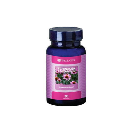 Wellness Echinacea + Vit C 30 Kapsul Kegunaan, Efek Samping, Dosis