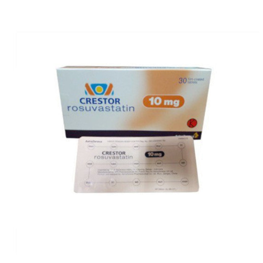 Crestor 10 mg 2 Strip (15 Tablet/Strip) - Obat Rutin Crestor 10 mg 2 Strip (15 Tablet/Strip) - Obat Rutin