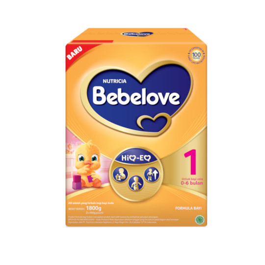 Bebelove 1 Formula Bayi Bubuk 1800 g Bebelove 1 Formula Bayi Bubuk 1800 g