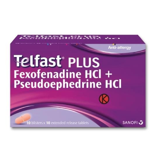 Telfast Plus 10 Tablet Telfast Plus 10 Tablet