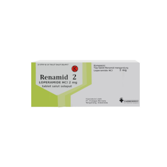 Renamid 2 mg 10 Tablet - Kegunaan, Efek Samping, Dosis dan Aturan Pakai ...