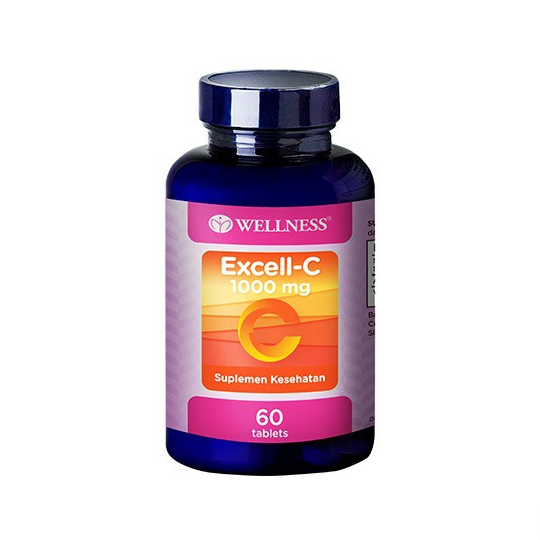 Wellness Excell C 1000 mg 60 tablet Kegunaan, Efek Samping, Dosis dan