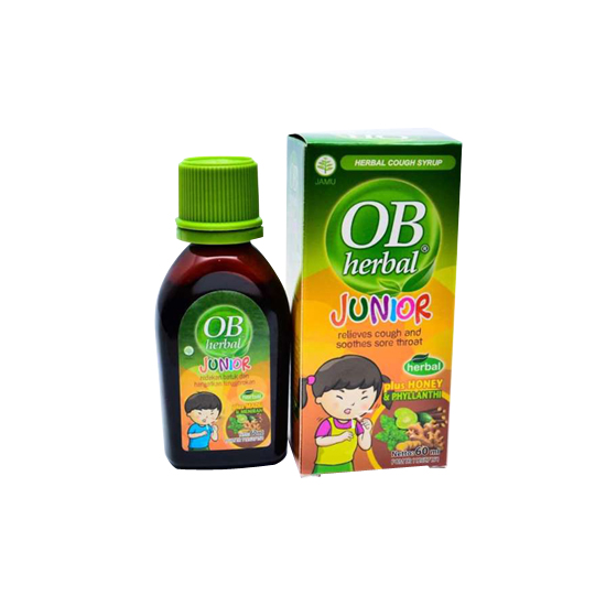 OB Herbal Junior Sirup 60 ml OB Herbal Junior Sirup 60 ml