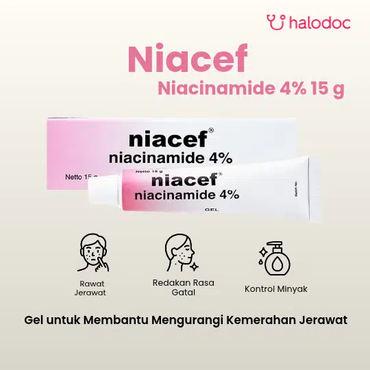 Niacef 4% Gel 15 g
