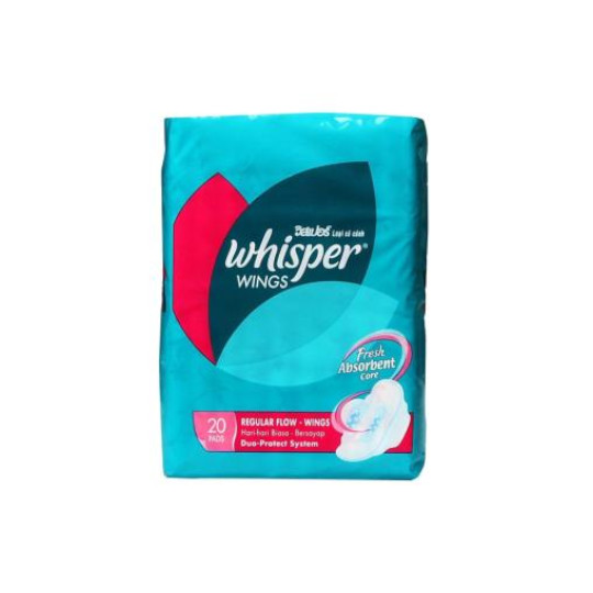 WHISPER ULTRA REGULER WING 20 PADS WHISPER ULTRA REGULER WING 20 PADS