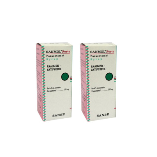 Sanmol Forte Sirup 60 ml 2 Botol - Hemat Borongan Sanmol Forte Sirup 60 ml 2 Botol - Hemat Borongan