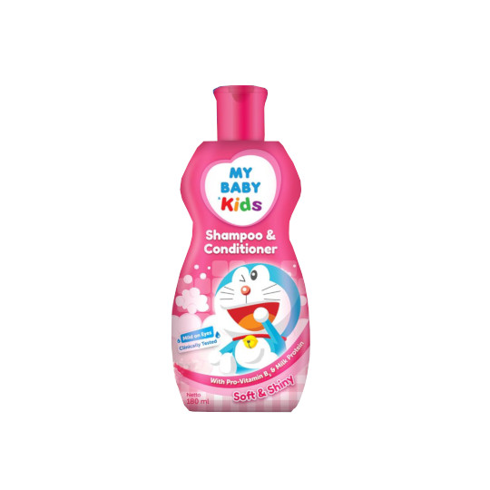My Baby Kids Shampoo & Conditioner Soft & Shiny 180 ml My Baby Kids Shampoo & Conditioner Soft & Shiny 180 ml