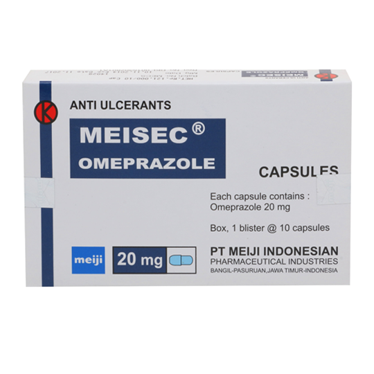 Meisec 20 mg 10 Kapsul Meisec 20 mg 10 Kapsul