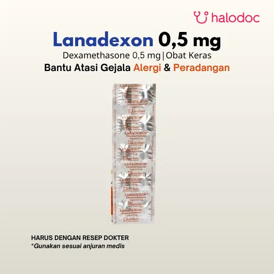 Lanadexon 0.5 mg 10 Kaplet