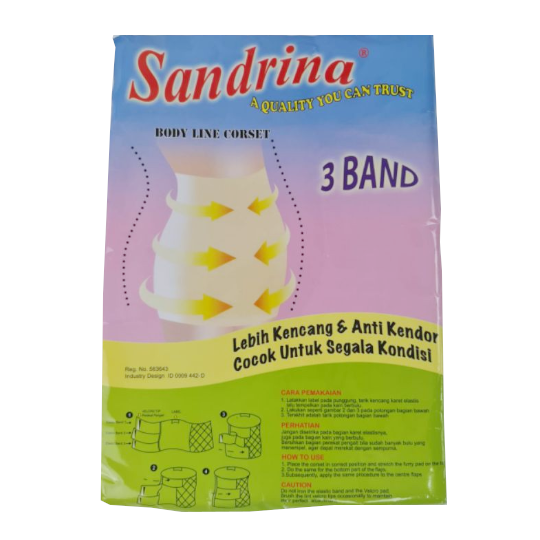 Sandrina Body Line Corset 3 Band Sandrina Body Line Corset 3 Band