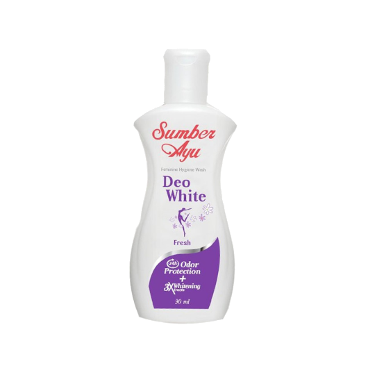Sumber Ayu Feminine Hygiene Wash Deo White Fresh 90 ml Sumber Ayu Feminine Hygiene Wash Deo White Fresh 90 ml