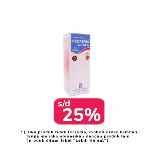 PROPEPSA SIRUP 100 ML 2 BOTOL - LEBIH HEMAT PROPEPSA SIRUP 100 ML 2 BOTOL - LEBIH HEMAT