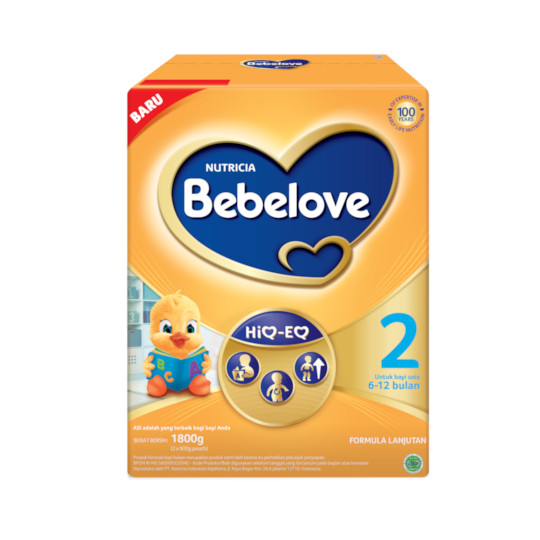 Bebelove 2 Formula Bayi Bubuk 1800 g Bebelove 2 Formula Bayi Bubuk 1800 g