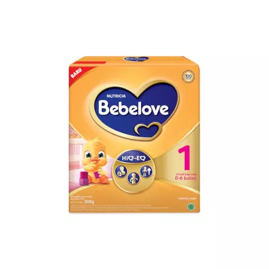 BEBELOVE 1 FORMULA BAYI BUBUK 200 GR BEBELOVE 1 FORMULA BAYI BUBUK 200 GR