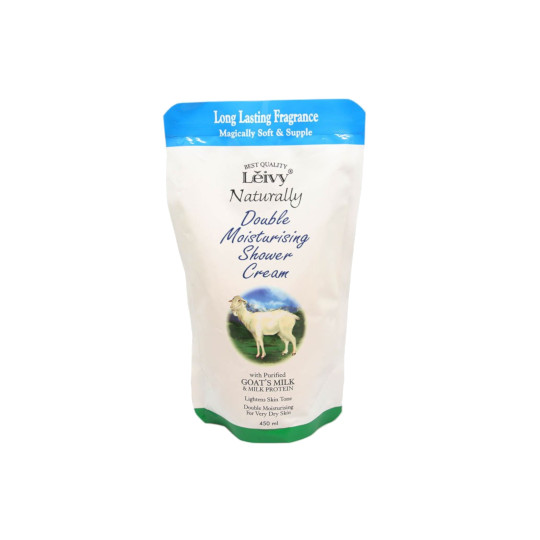 Leivy Shower Cream Goat's Milk Refill 450 ml Leivy Shower Cream Goat's Milk Refill 450 ml
