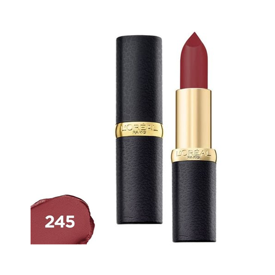 Loreal Lipstick Color Riche Matte Rouge Mag 245 Sleek Dominance Loreal Lipstick Color Riche Matte Rouge Mag 245 Sleek Dominance