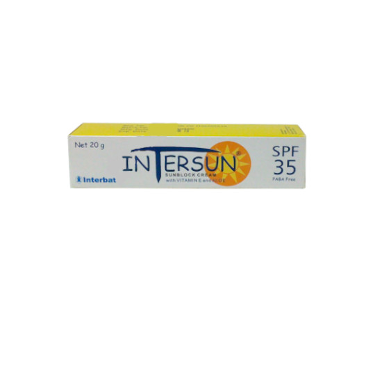 INTERSUN CREAM SPF 35 INTERSUN CREAM SPF 35