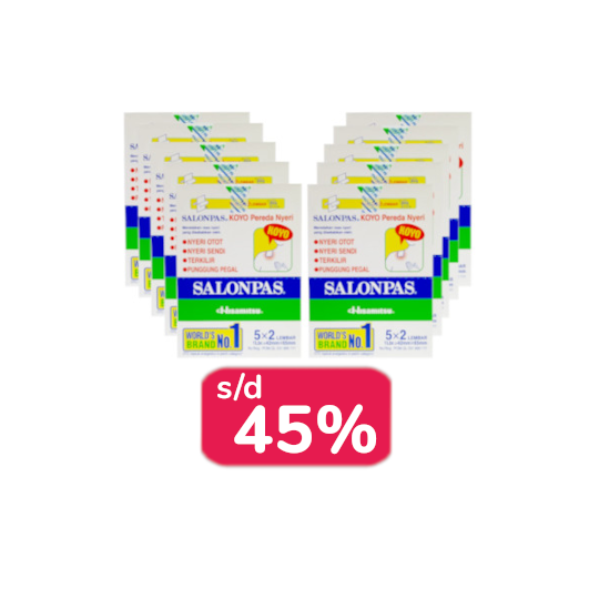 Salonpas Koyo 100 Patch - Lebih Hemat Salonpas Koyo 100 Patch - Lebih Hemat