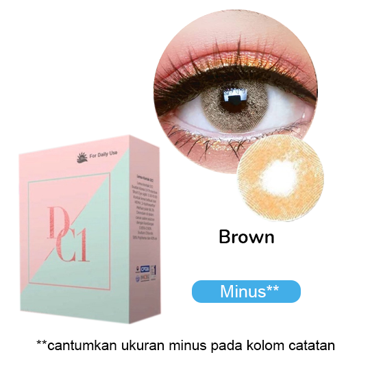 DC1 Softlens Mini Delight Brown Minus DC1 Softlens Mini Delight Brown Minus