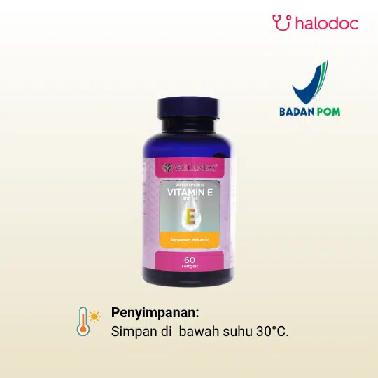Wellness Natural Vitamin E 400 IU 60 Softgel - Gambar 5