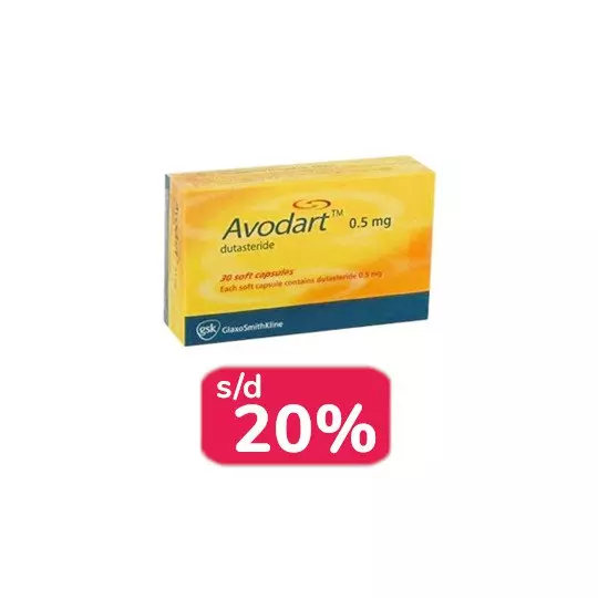 AVODART 0.5 MG 30 KAPSUL - OBAT RUTIN AVODART 0.5 MG 30 KAPSUL - OBAT RUTIN