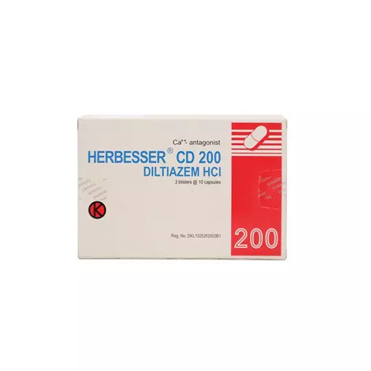 HERBESSER CD 200 MG 30 KAPSUL - OBAT RUTIN HERBESSER CD 200 MG 30 KAPSUL - OBAT RUTIN