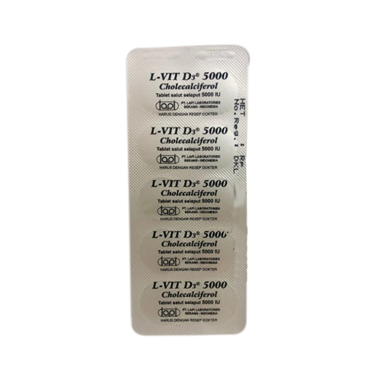 L-Vit D3 5000 10 Tablet L-Vit D3 5000 10 Tablet