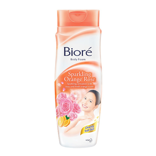 Biore Body Foam Sparkling Orange Rose 250 ml Biore Body Foam Sparkling Orange Rose 250 ml